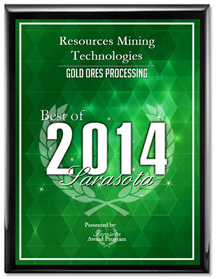 2014-Resources-Mining-Technologies-Best-of-Sarasota-Award